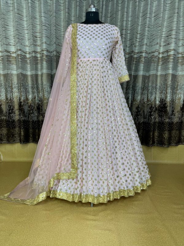 clearance storeonline Glorious Yellow Color Haldi Function wear Designer  Anarkali Slit style Net Gown Suit Pakistani Indian Wedding Party Wear Heavy  Embroidery | denta-luks.com