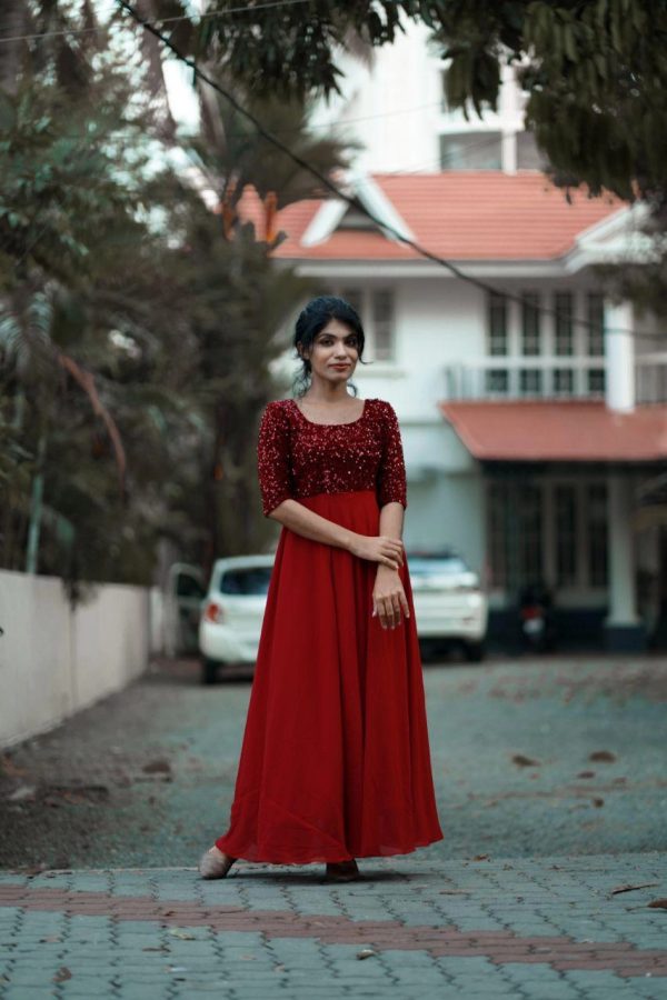 Kerala Engagement dress  Kerala engagement dress Fancy dresses long  Indian wedding outfits