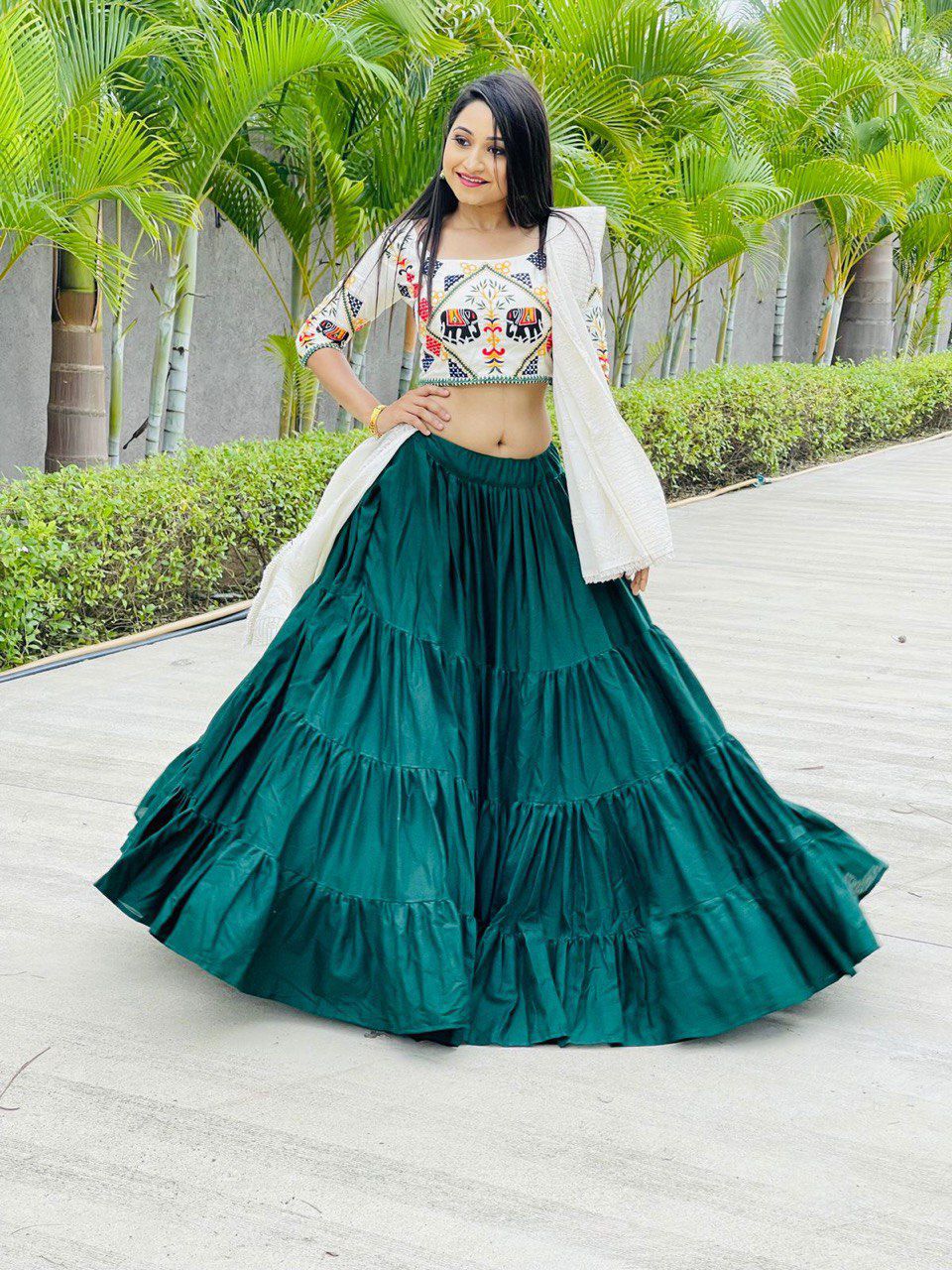 Buy Top Trendy & Stylish Crop Top Lehenga Dresses Designs Lehenga for  Bridesmaid Indian Designer Beautiful Bollywood Lehenga Choli 1 Online in  India - Etsy