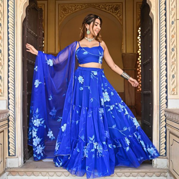 Diwali Vol 2 Designer Pure Velvet With Heavy Embroidery Work Bridal Lehenga  Choli At Wholesale Rate